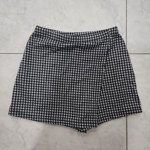 Plaid skort